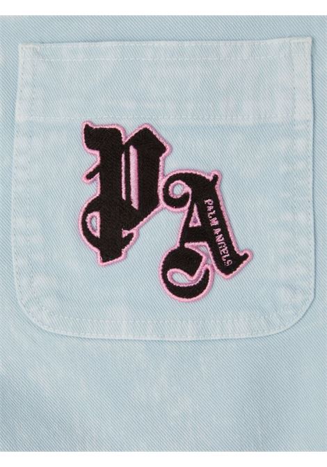 Pantalone Palm Angels Kids PALM ANGELS KIDS | PANTALONI E JEANS | PGCF004S25FAB002413BCELESTE